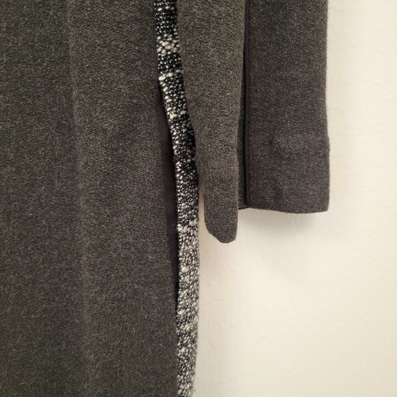 Vince Shift Dress Women's XS Dark Gray Tweed Boucle Pockets Wool Blend Lined - Picture 8 of 14